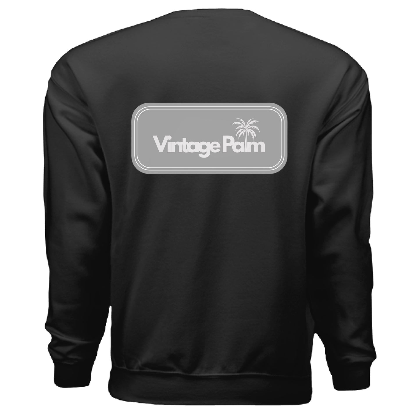 Retro Surfside Unisex Heavy Blend Fleece Sweatshirt-Vintage Palm-Retro-surf-style-fall-Fleece-Sweatshirt