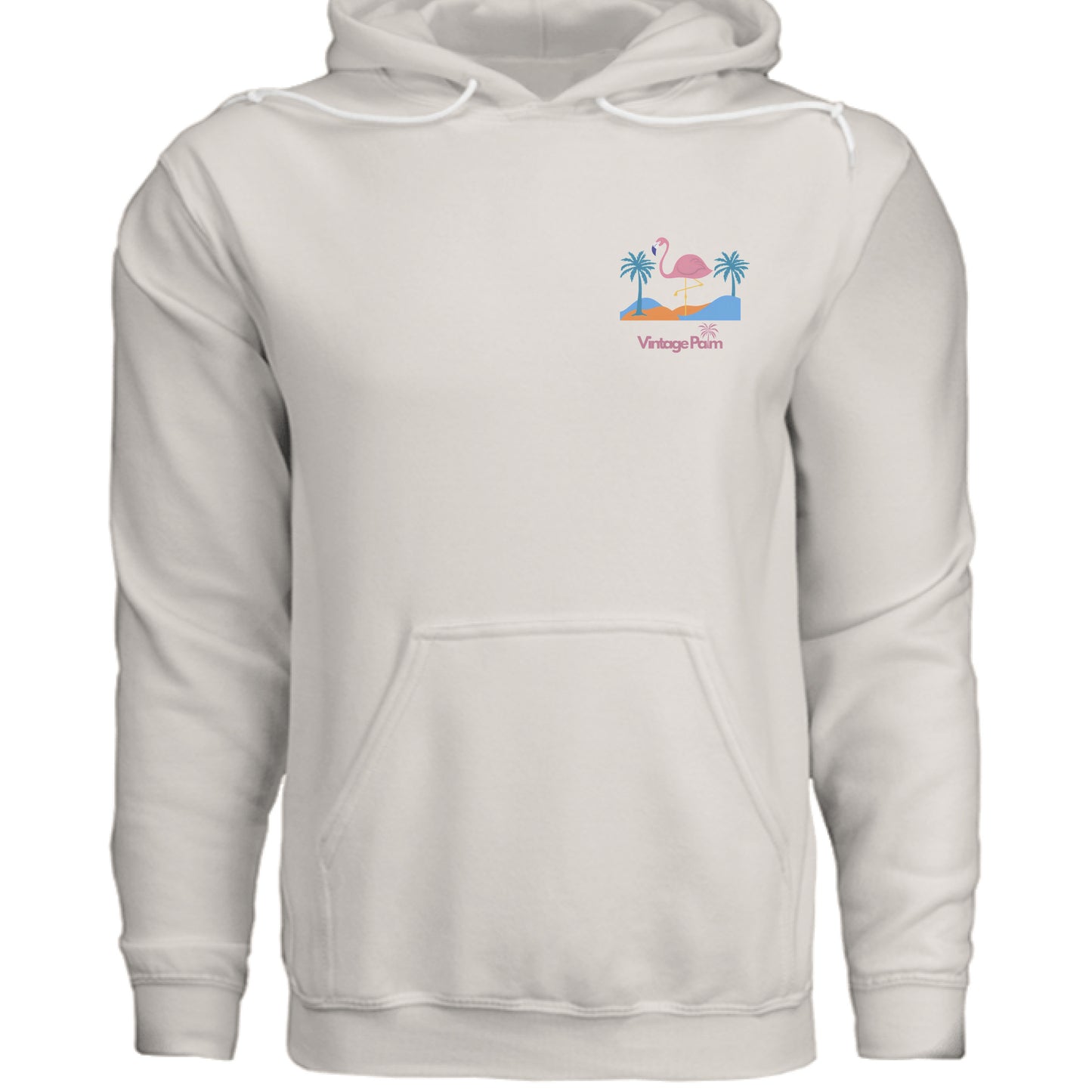 Flamingo Days Unisex Fleece Pullover Hoodie-Vintage-Palm-fall-collection-vintage-palm-beach-lifestyle-surf-style-unisex-hoodie.jpg