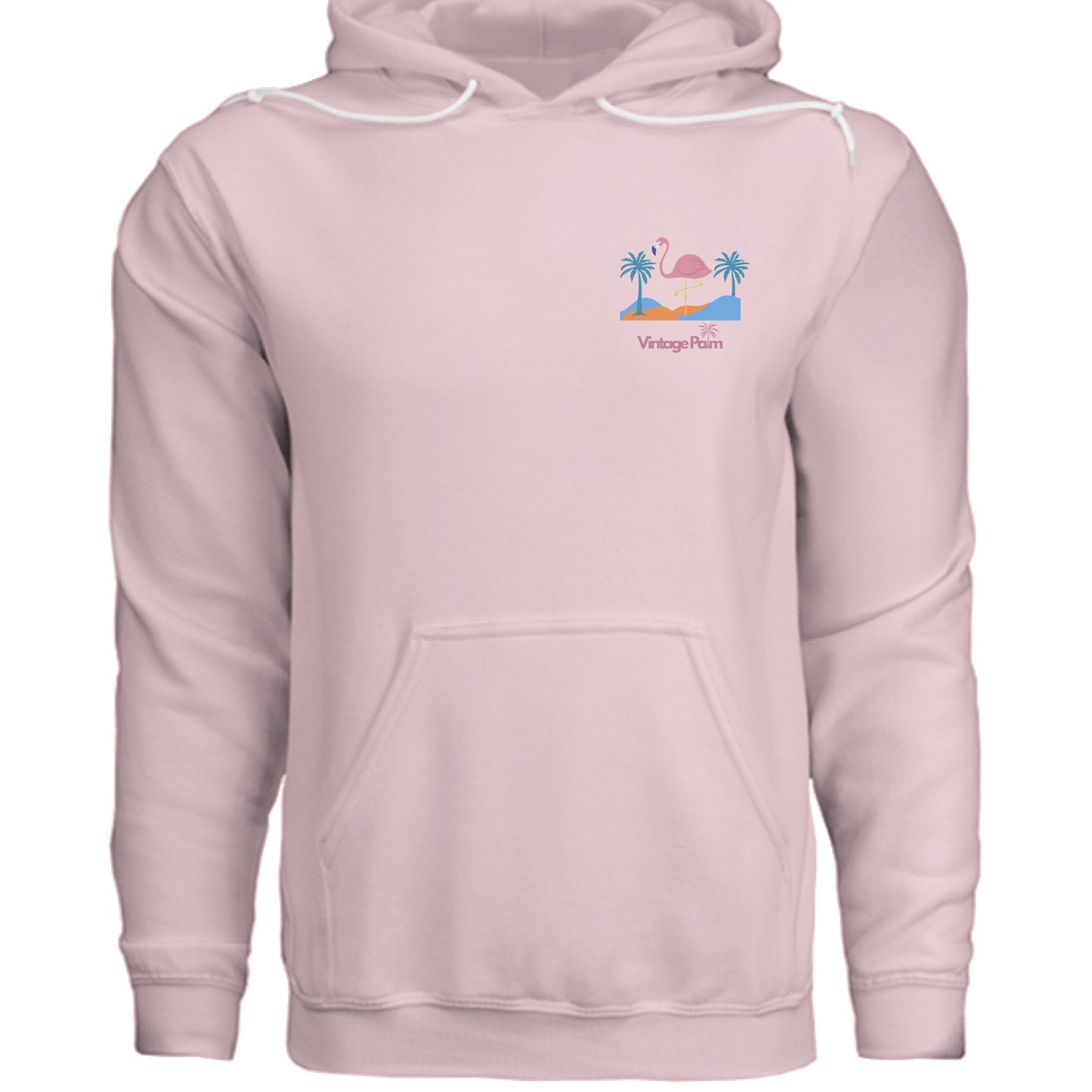 Flamingo Days Unisex Fleece Pullover Hoodie-Vintage-Palm-fall-collection-vintage-palm-beach-lifestyle-surf-style-unisex-hoodie.jpg
