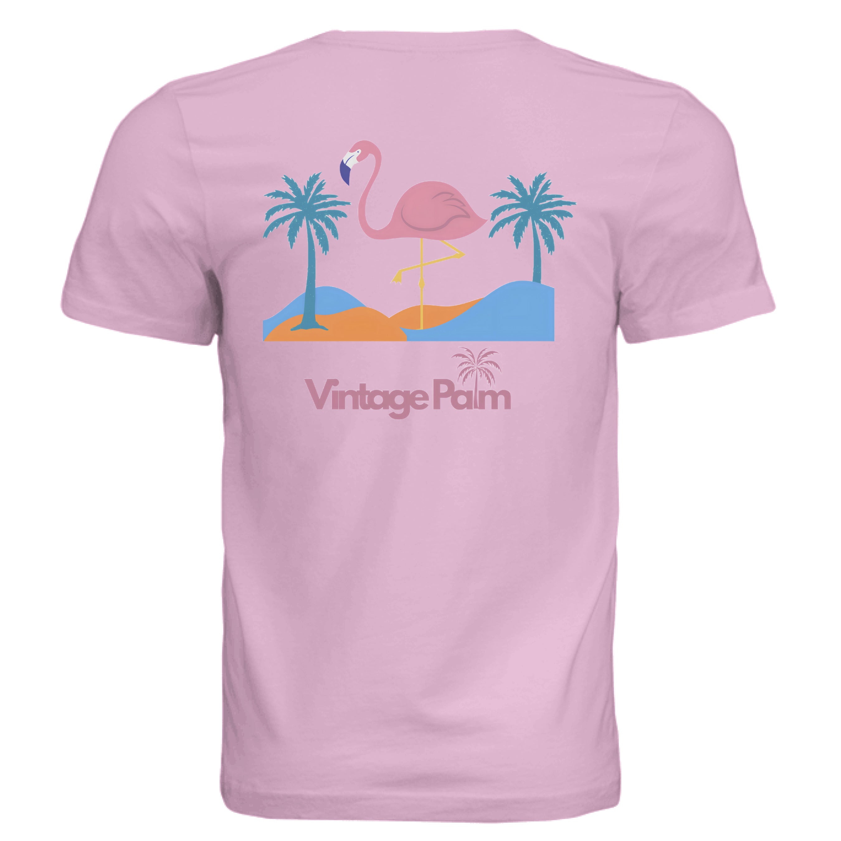 Flamingo Days Unisex Jersey Short-Sleeve Tee – Vintage Palm