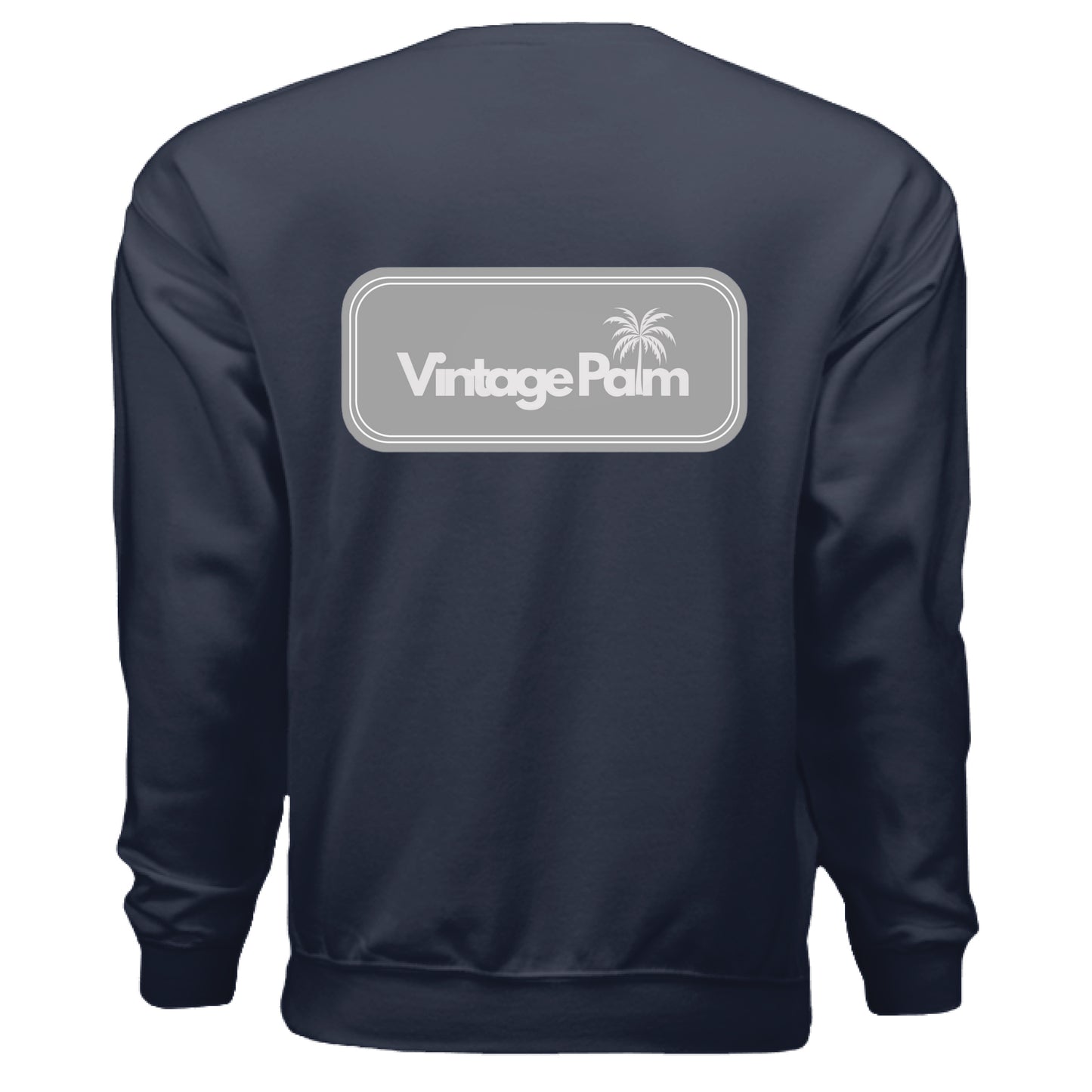 Retro Surfside Unisex Heavy Blend Fleece Sweatshirt-Vintage Palm-Retro-surf-style-fall-Fleece-Sweatshirt