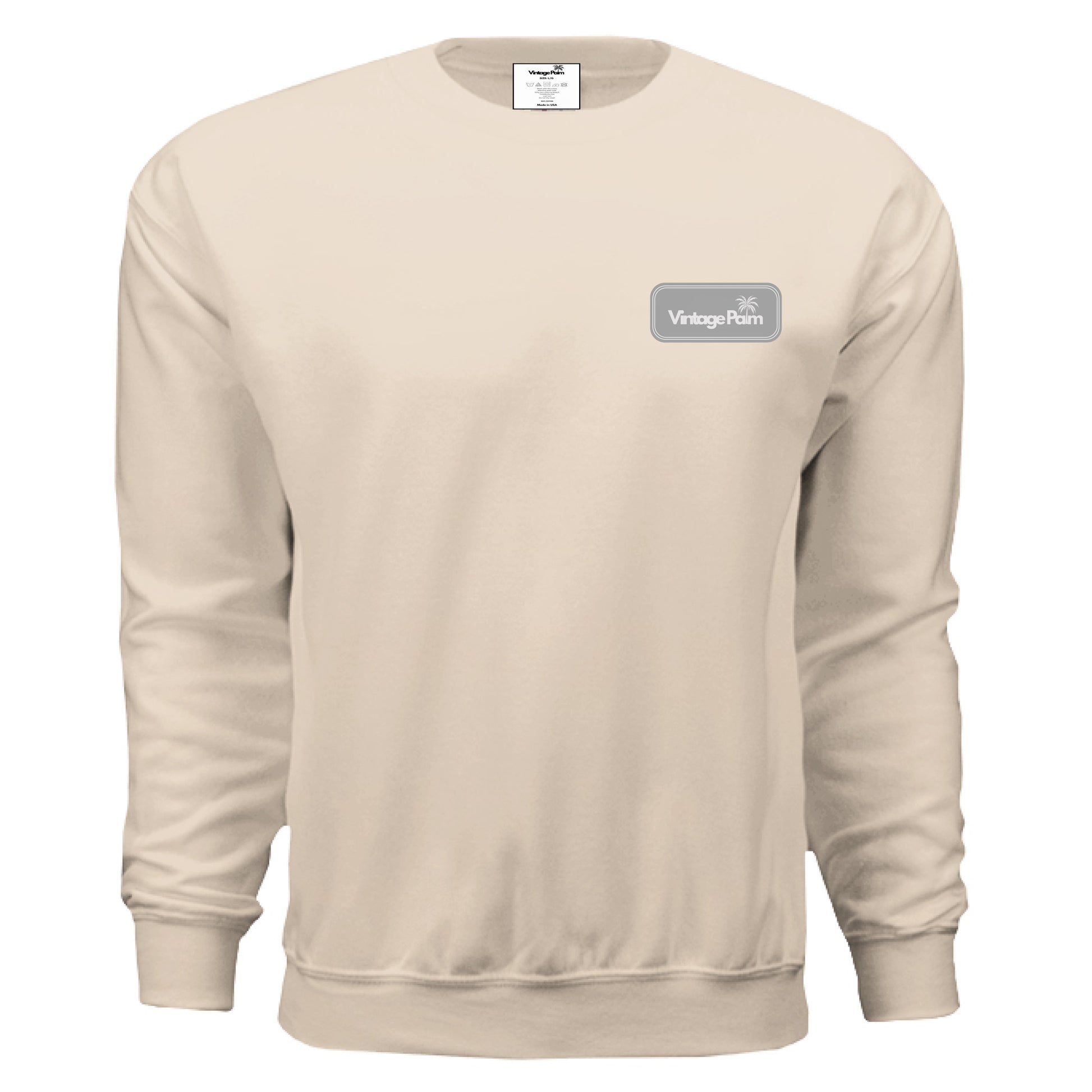 Retro Surfside Unisex Heavy Blend Fleece Sweatshirt-Vintage Palm-Retro-surf-style-fall-Fleece-Sweatshirt