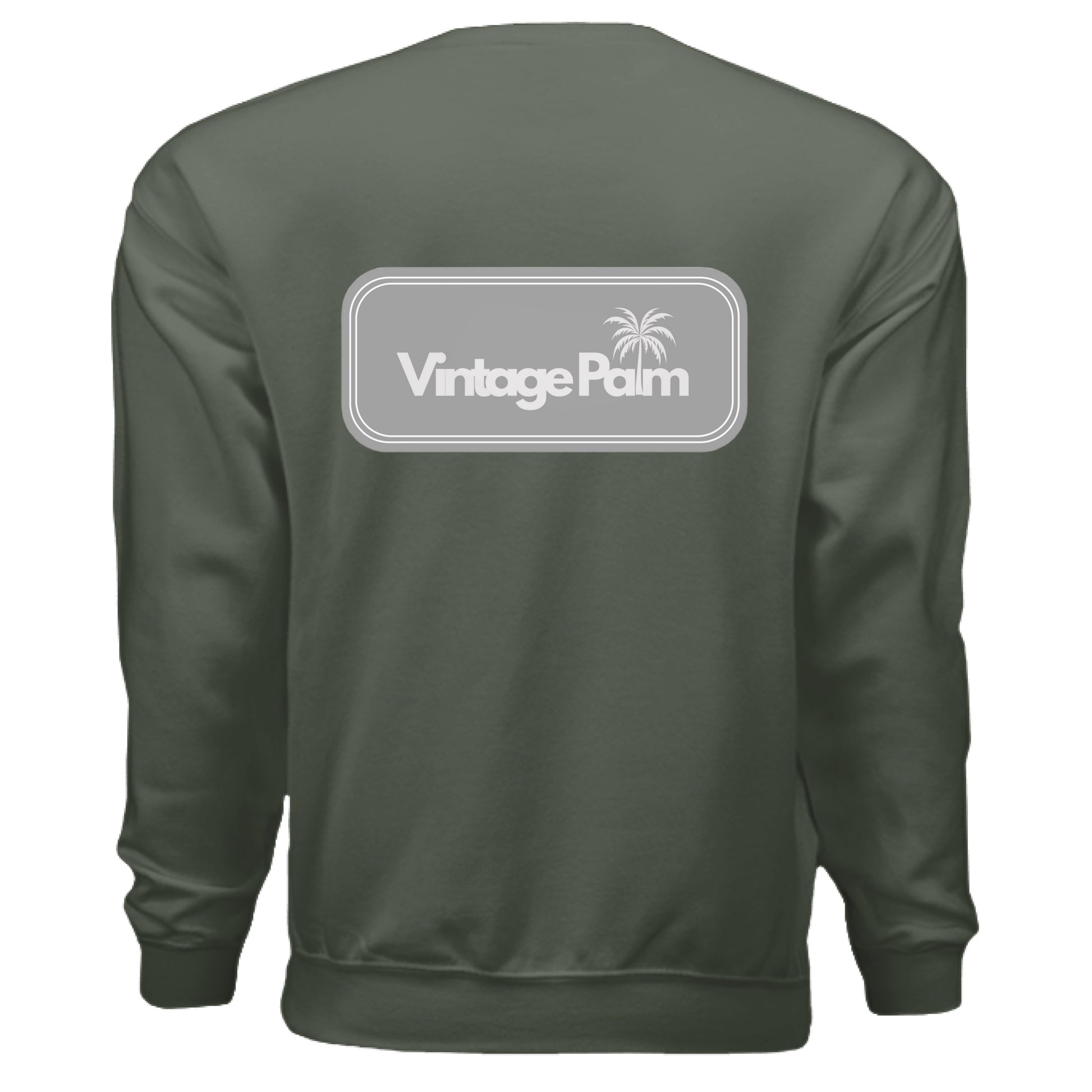 Retro Surfside Unisex Heavy Blend Fleece Sweatshirt-Vintage Palm-Retro-surf-style-fall-Fleece-Sweatshirt