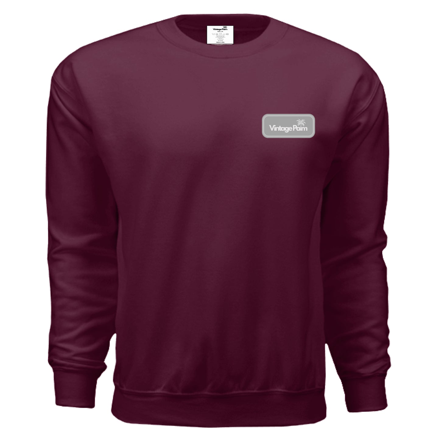 Retro Surfside Unisex Heavy Blend Fleece Sweatshirt-Vintage Palm-Retro-surf-style-fall-Fleece-Sweatshirt