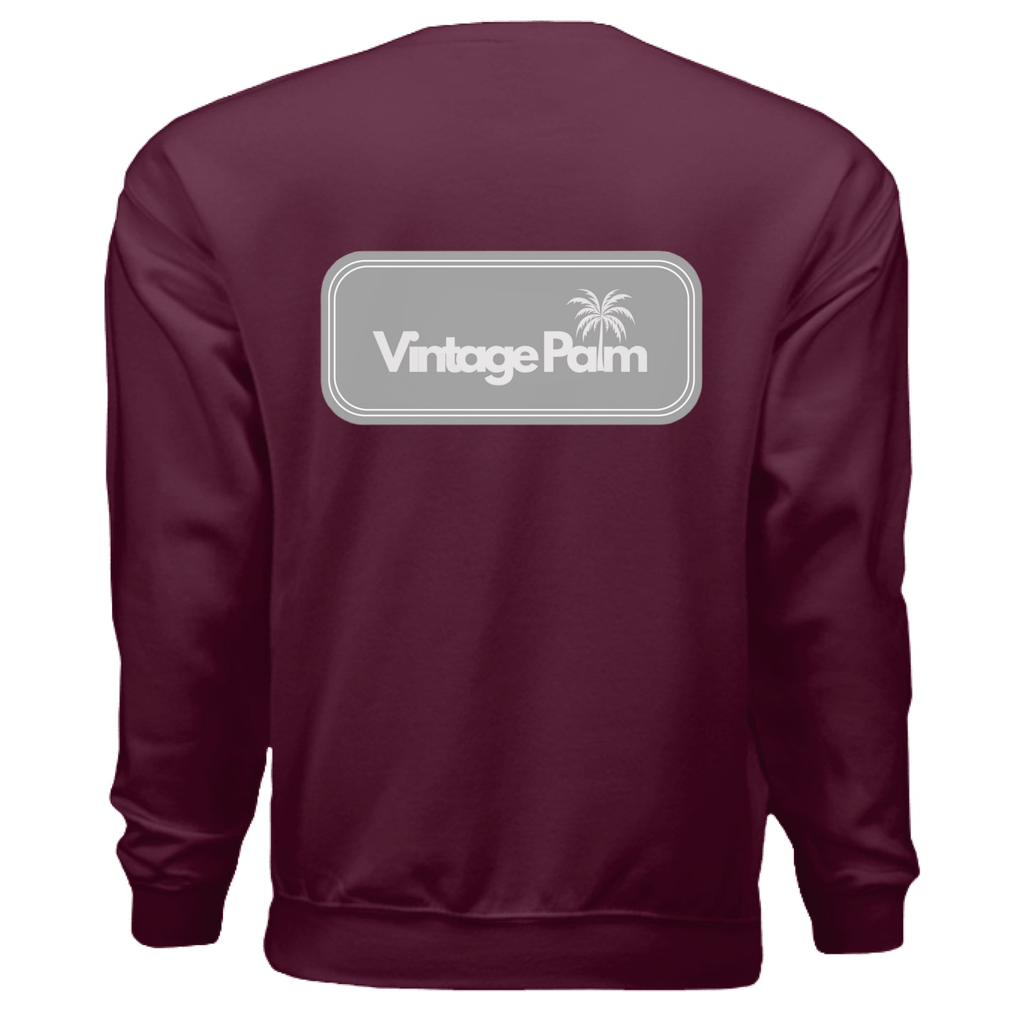 Retro Surfside Unisex Heavy Blend Fleece Sweatshirt-Vintage Palm-Retro-surf-style-fall-Fleece-Sweatshirt