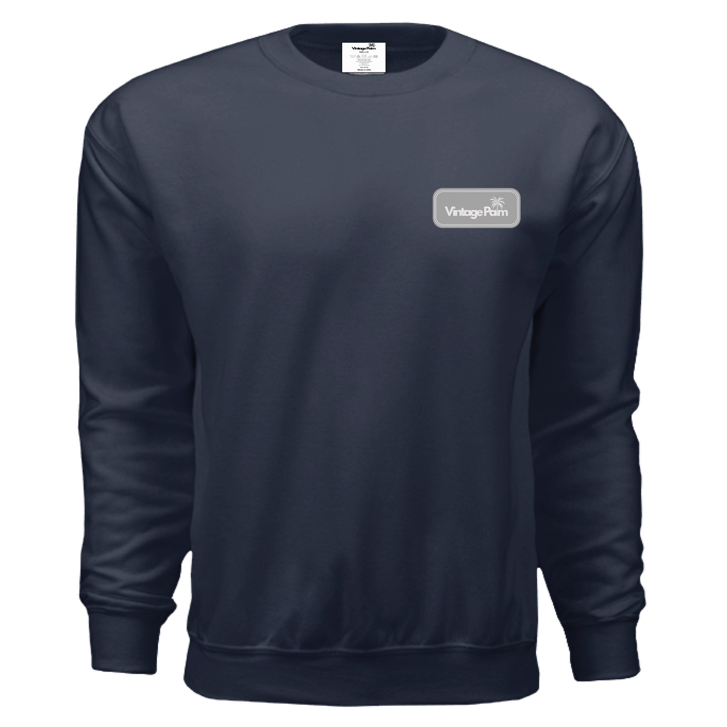 Retro Surfside Unisex Heavy Blend Fleece Sweatshirt-Vintage Palm-Retro-surf-style-fall-Fleece-Sweatshirt