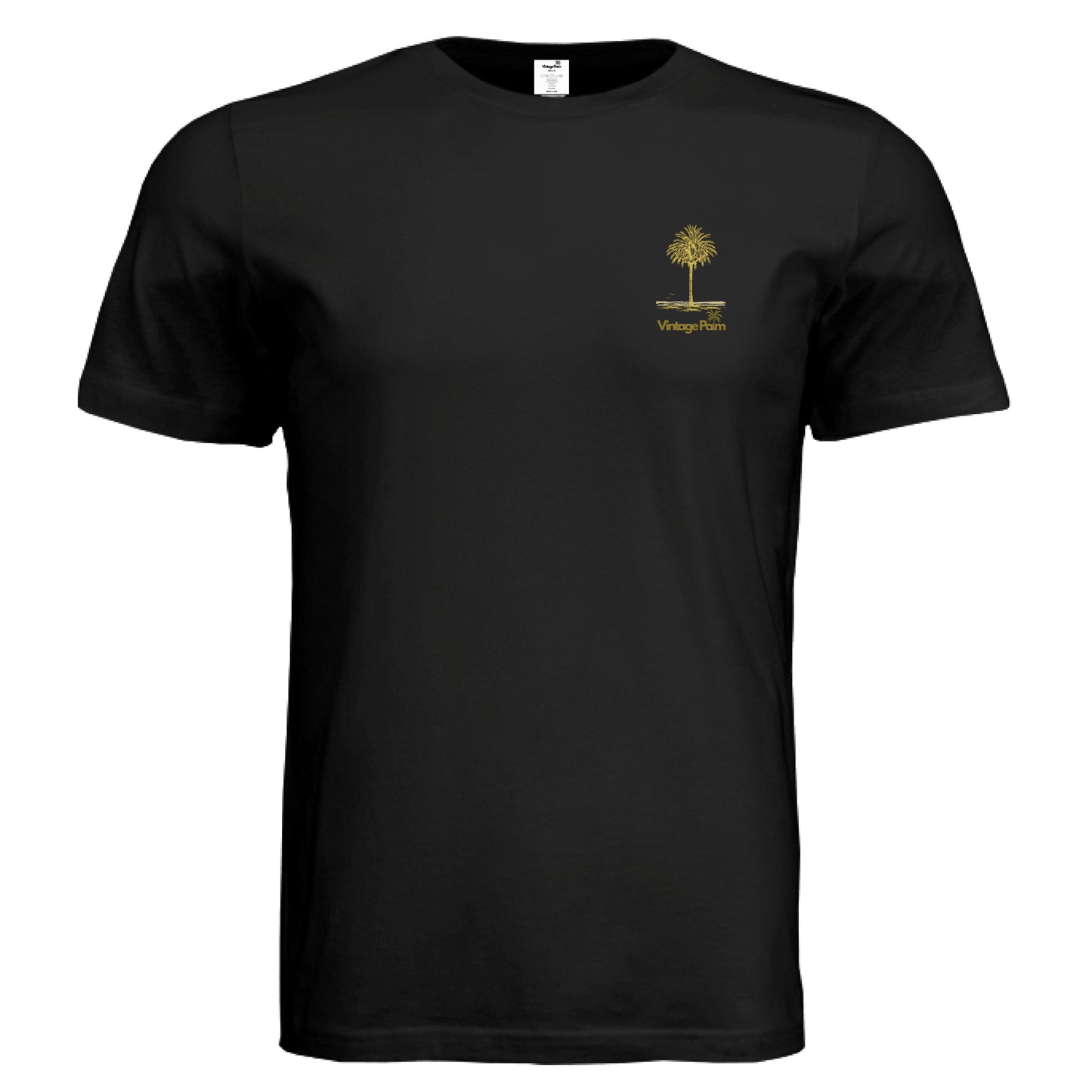 Classic Short-Sleeve Unisex Tee Golden Palm-Vintage Palm