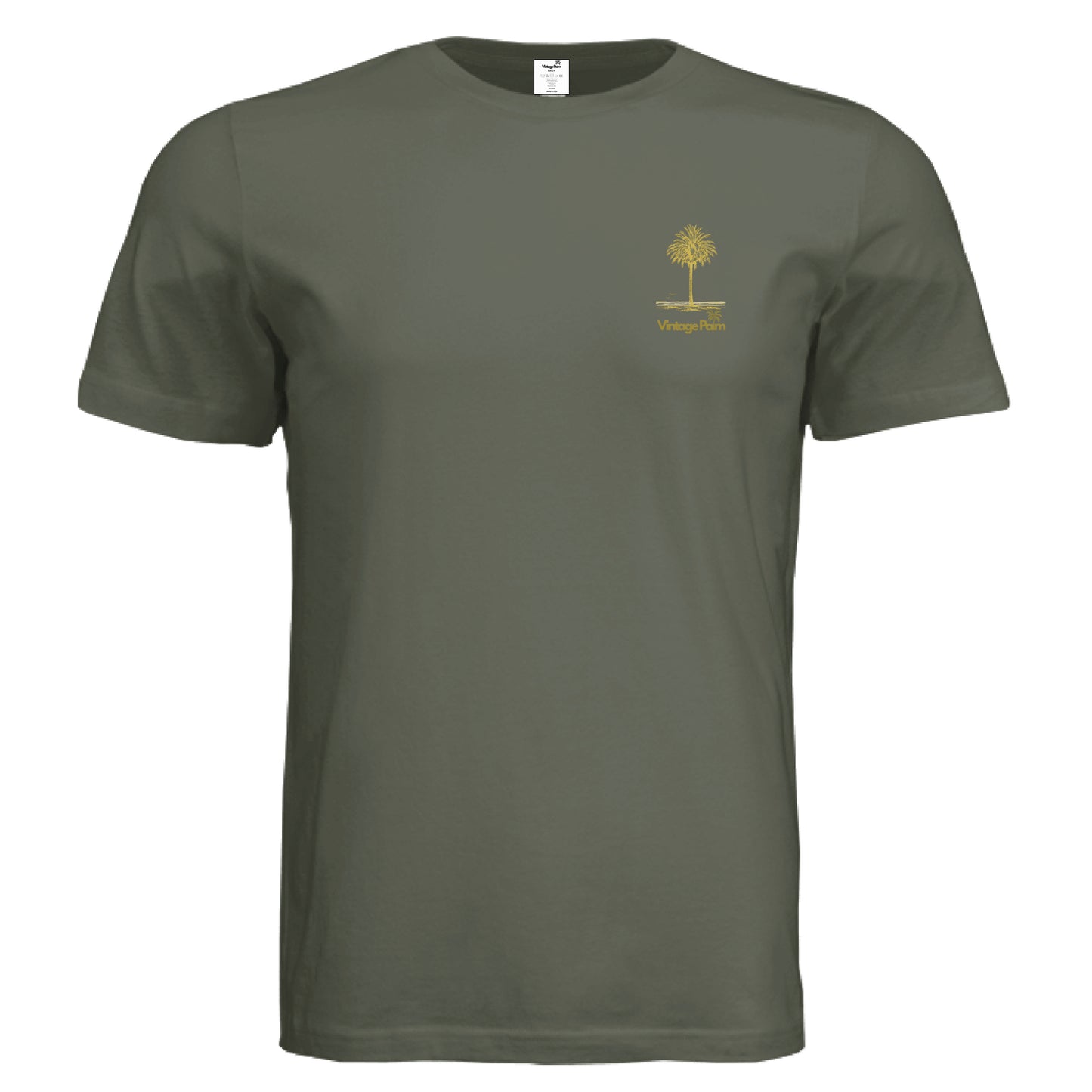 Classic Short-Sleeve Unisex Tee Golden Palm-Vintage Palm
