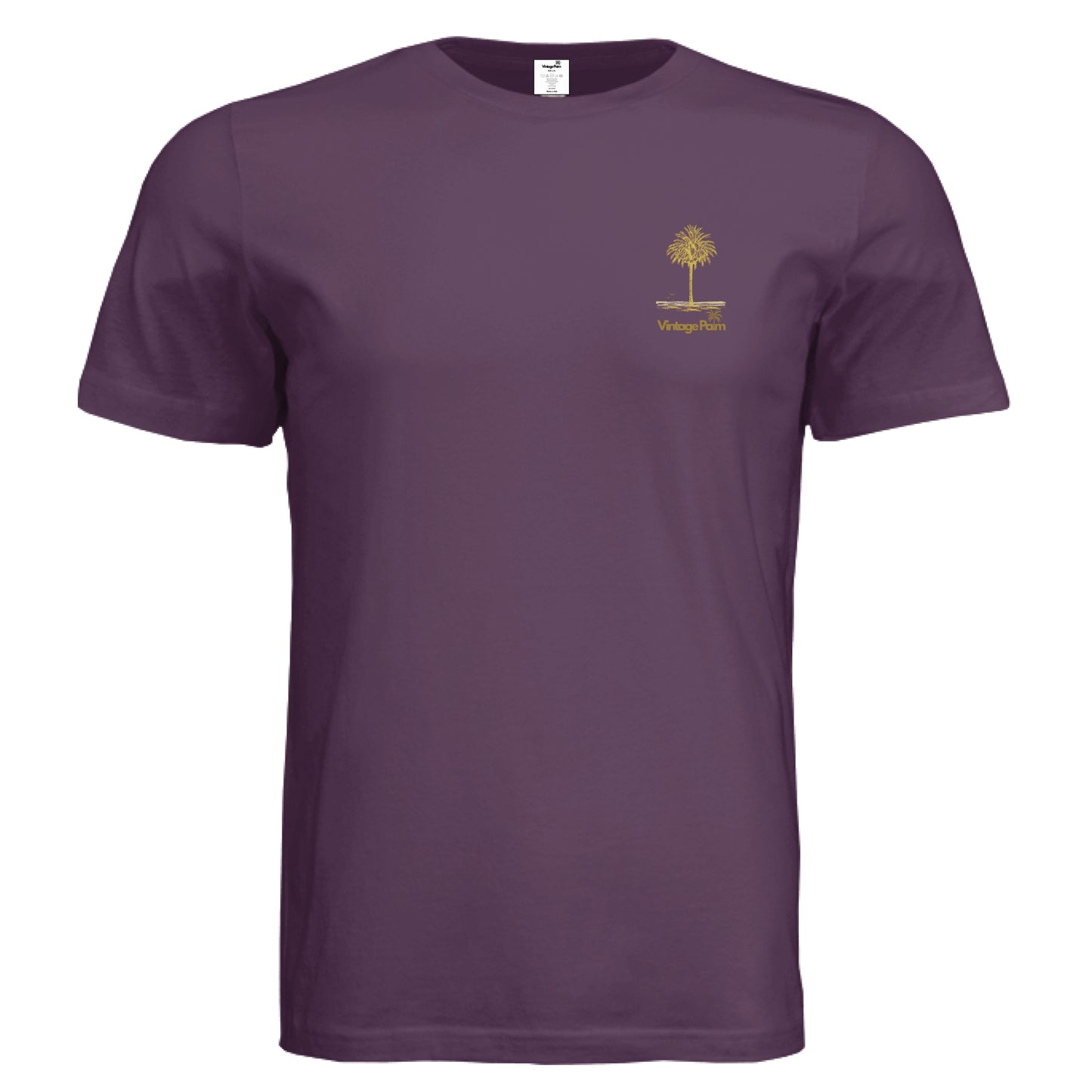 Classic Short-Sleeve Unisex Tee Golden Palm-Vintage Palm