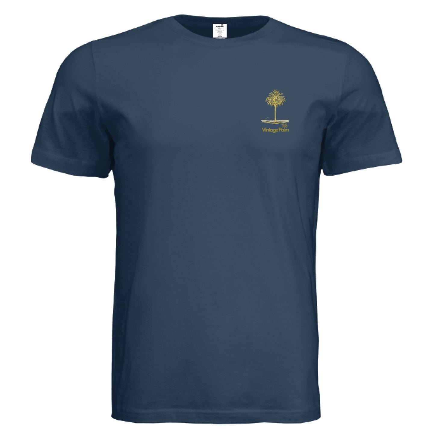 Classic Short-Sleeve Unisex Tee Golden Palm-Vintage Palm
