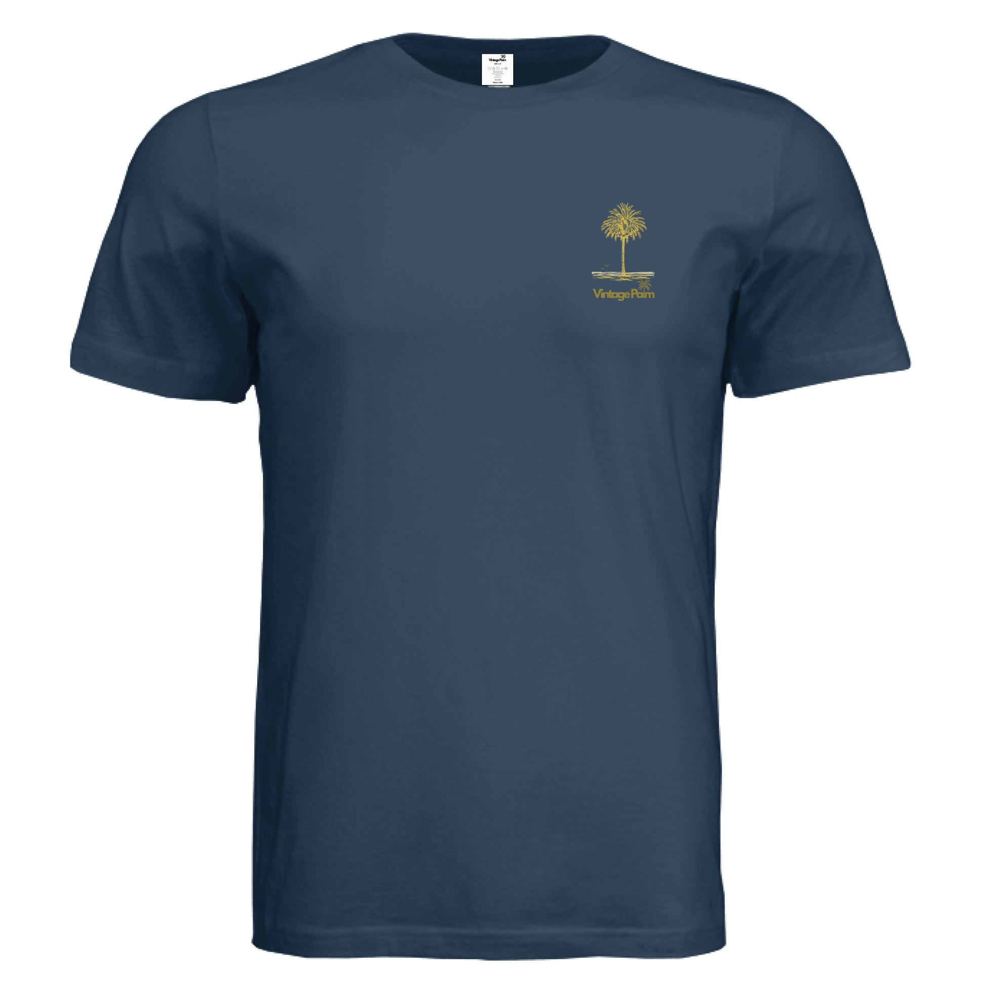 Classic Short-Sleeve Unisex Tee Golden Palm-Vintage Palm