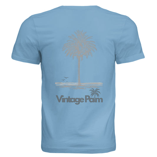 Classic Unisex Short-Sleeve Tee Silver Palm II-Vintage Palm