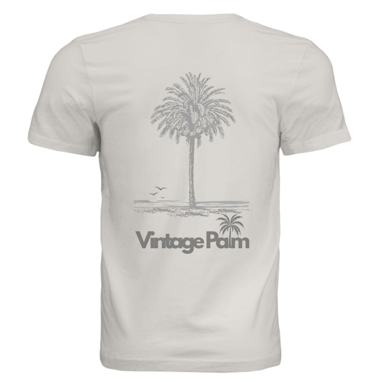 Classic Unisex Short-Sleeve Tee Silver Palm II-Vintage Palm