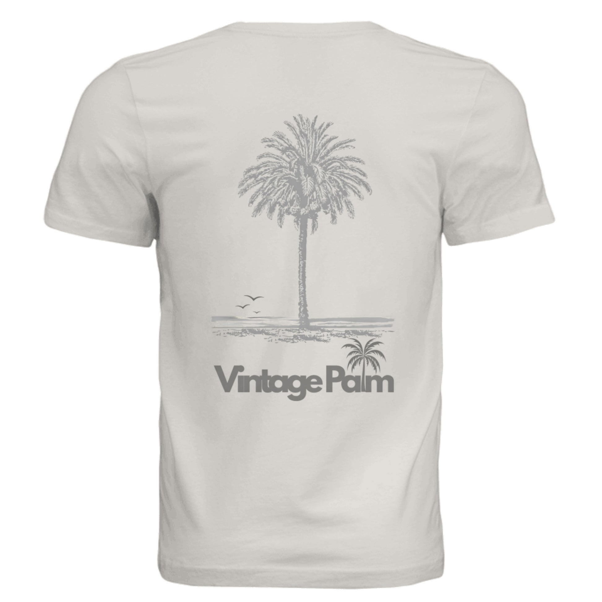 Classic Unisex Short-Sleeve Tee Silver Palm II-Vintage Palm