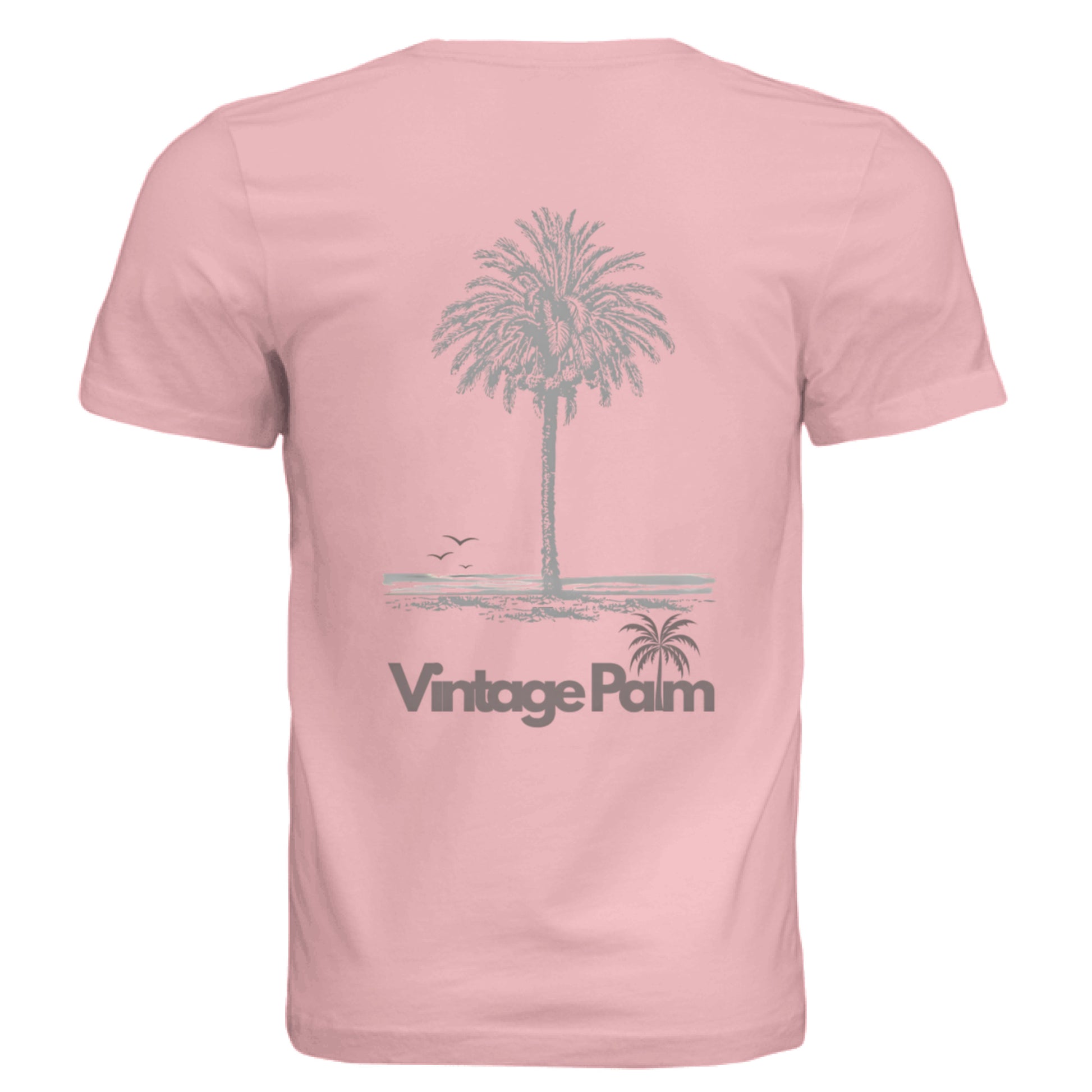 Classic Unisex Short-Sleeve Tee Silver Palm II-Vintage Palm