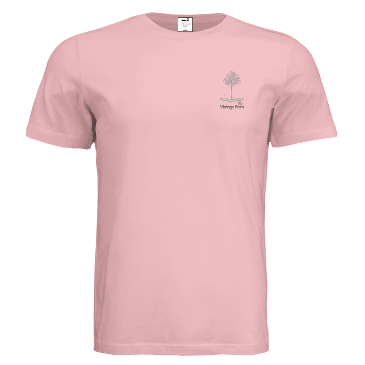 Classic Unisex Short-Sleeve Tee Silver Palm II-Vintage Palm