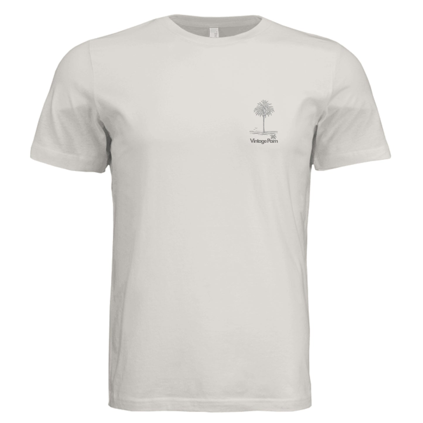 Classic Unisex Short-Sleeve Tee Silver Palm-Vintage Palm