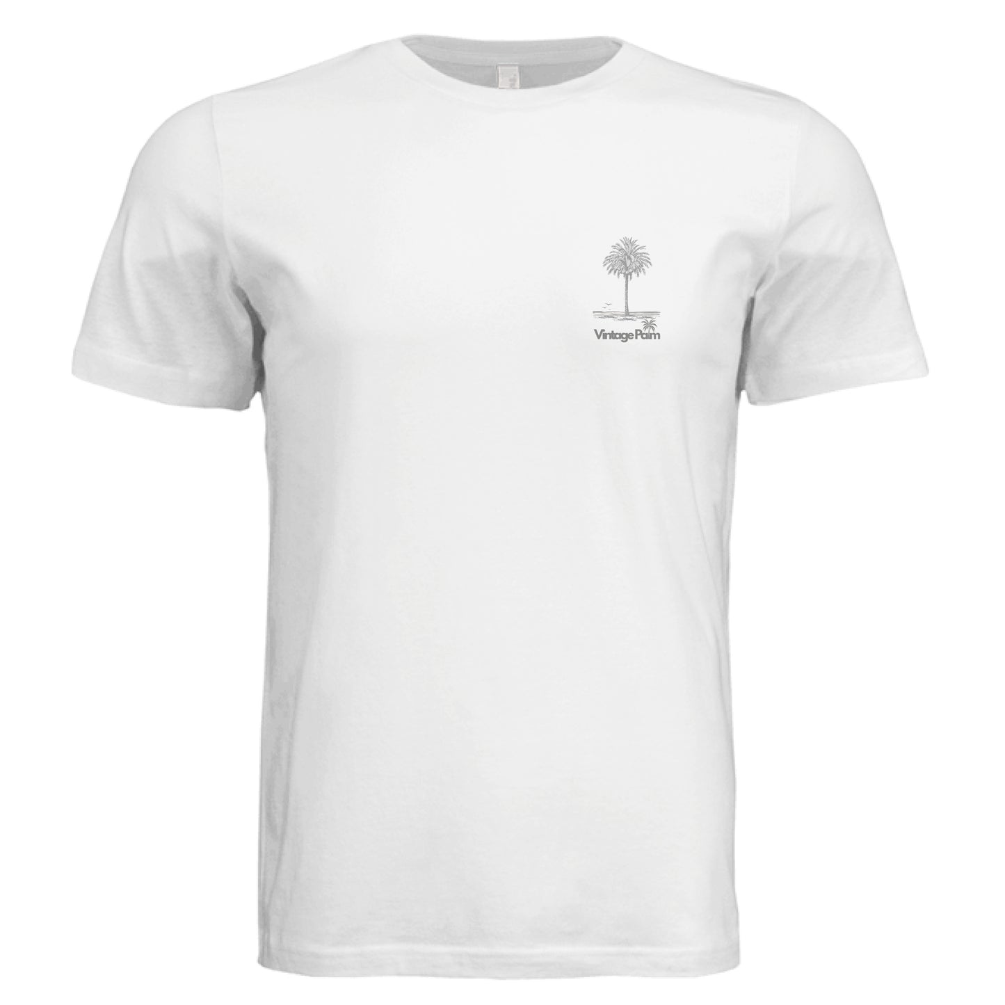 Classic Unisex Short-Sleeve Tee Silver Palm-Vintage Palm