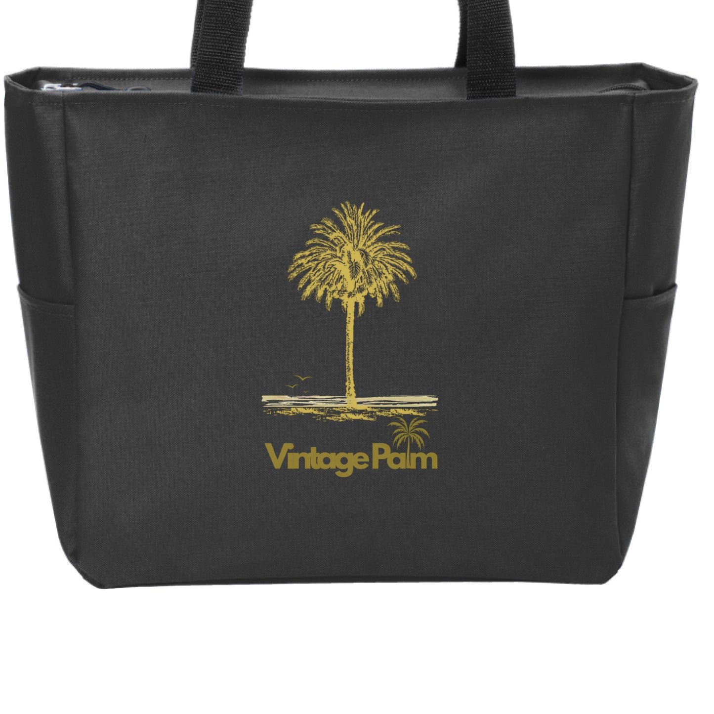 Classic Zip Tote-Vintage Palm
