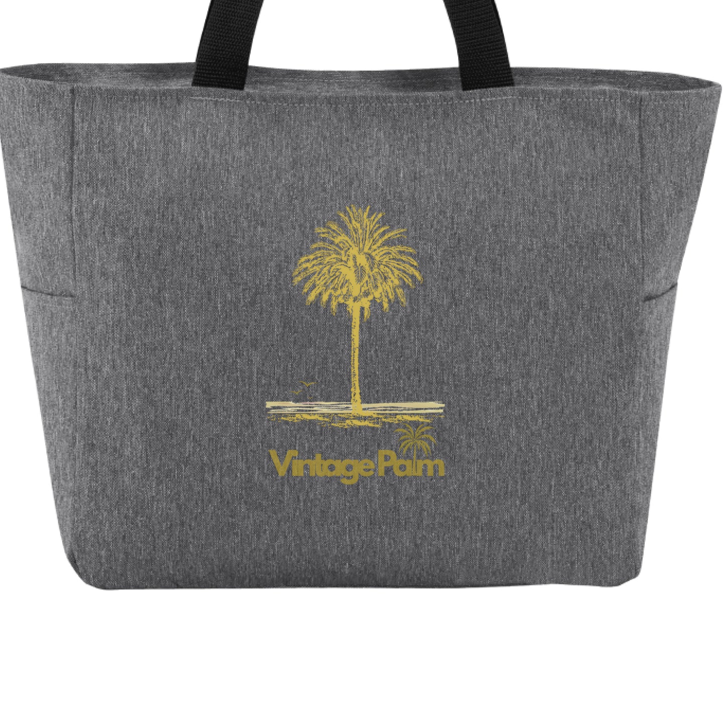 Classic Zip Tote-Vintage Palm
