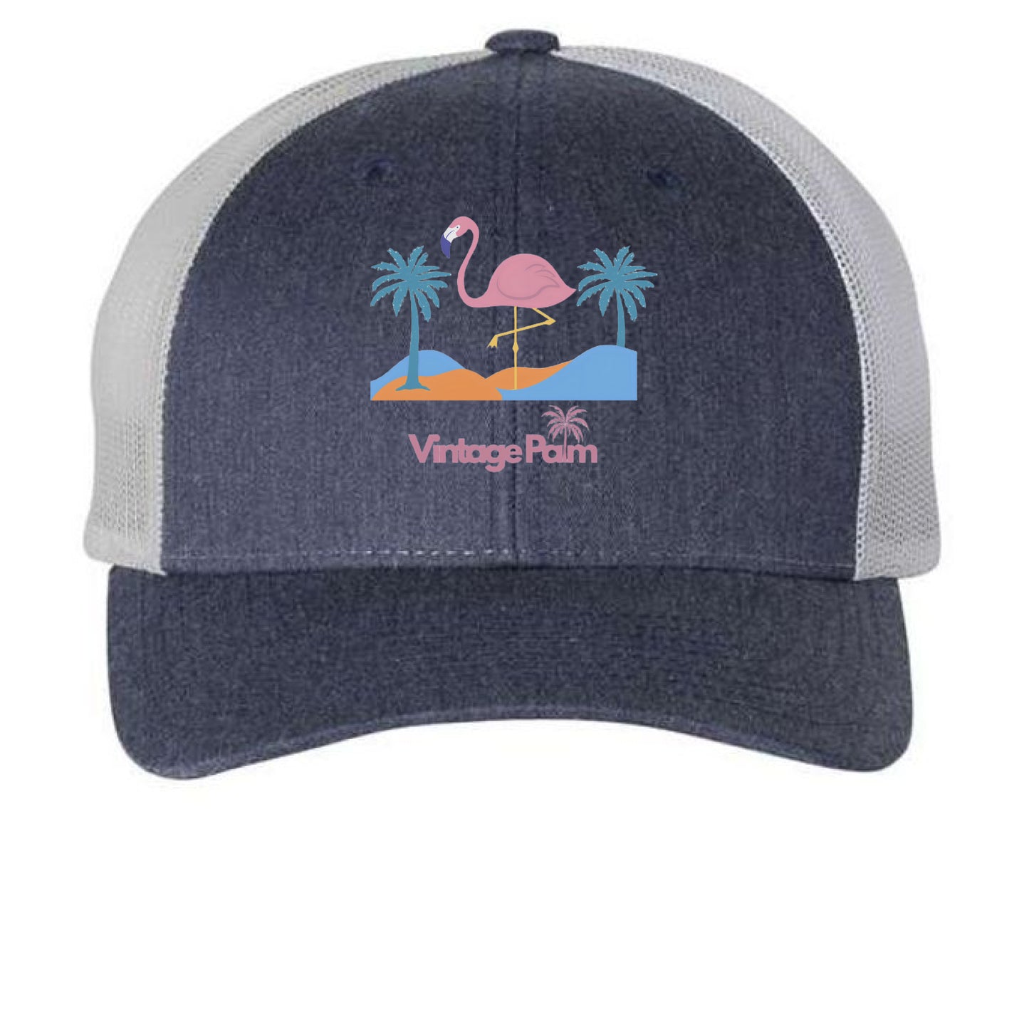 Heather Navy/ Silver - FRONT