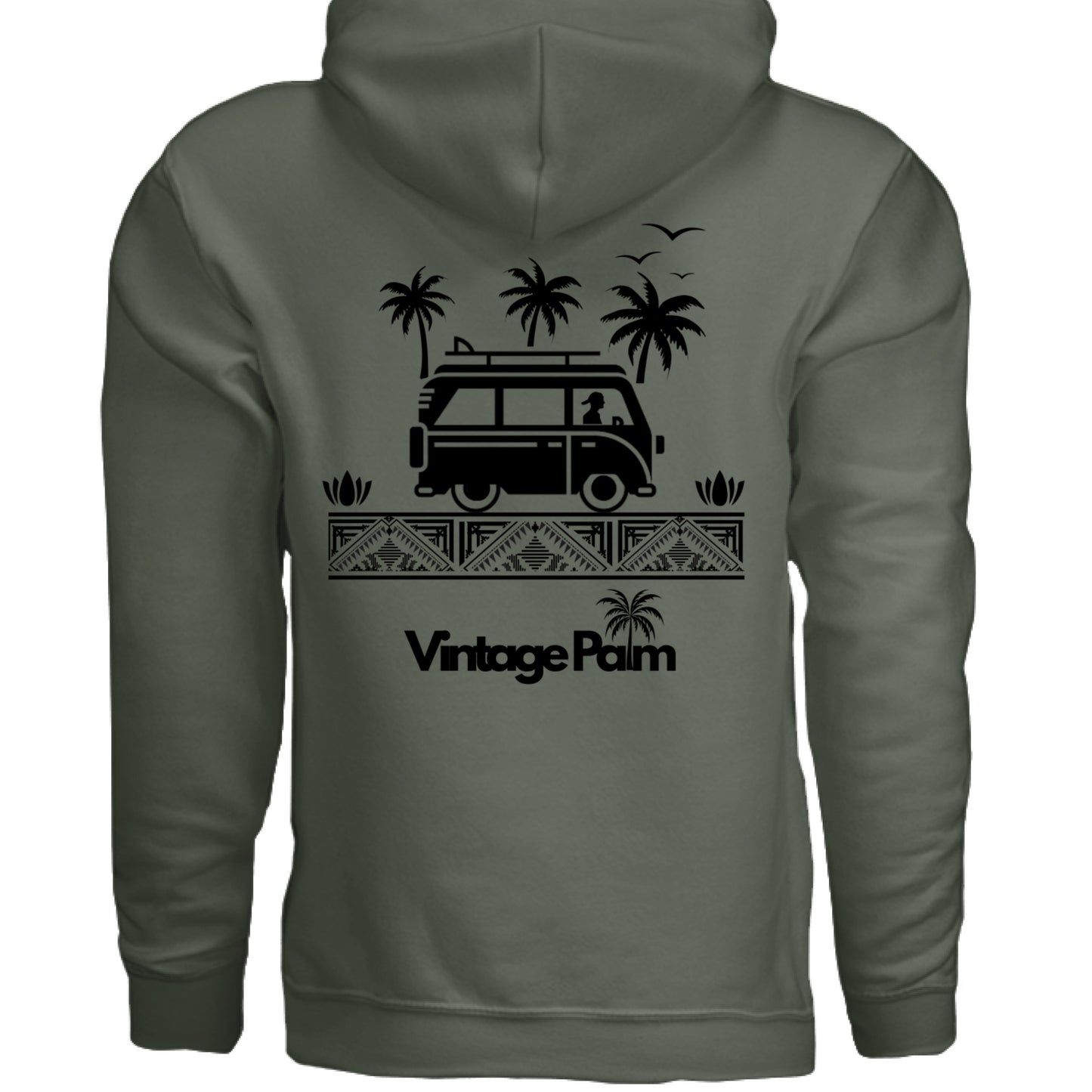 MILITARY GREEN - BACK