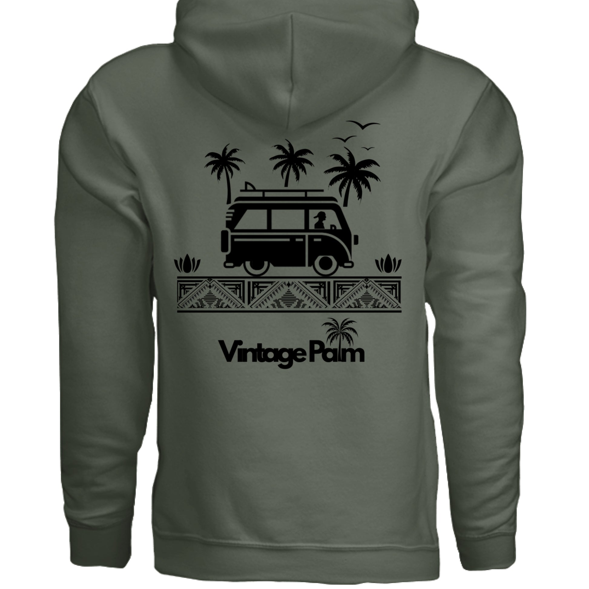 MILITARY GREEN - BACK