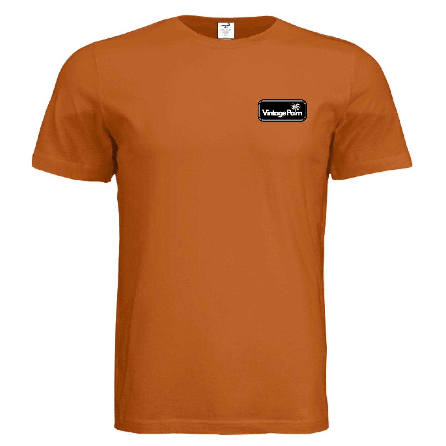 Retro Unisex Short-Sleeve Tee (Black Logo)-Vintage Palm