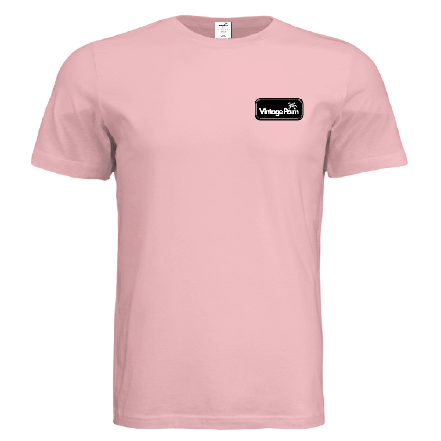 Retro Unisex Short-Sleeve Tee (Black Logo)-Vintage Palm